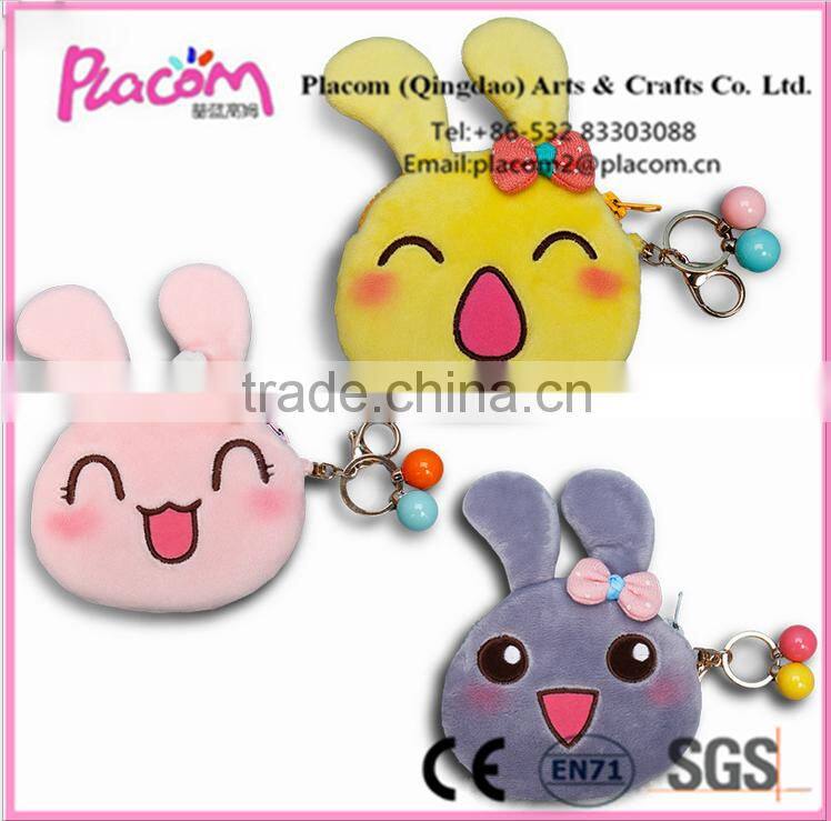 Creative Favortie Popular Easter's gift and Holiday promotional gifts Wholesale Plush toy Keychians Rabbit