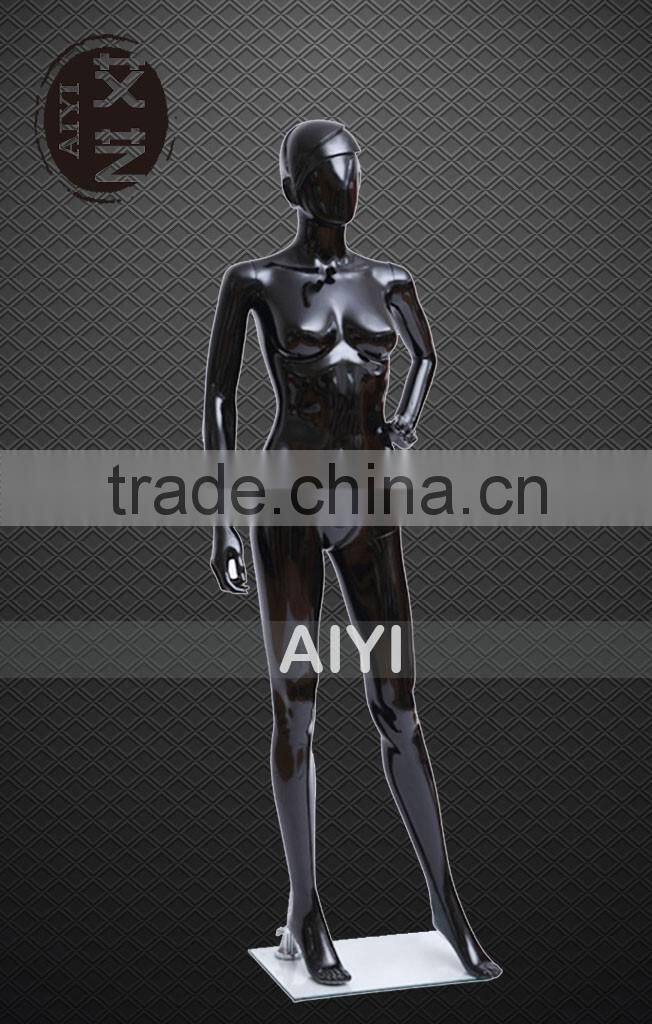 Plastic Painting Full Body Sex Female Mannequin For Clothing Store