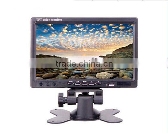 7" Screen Size and Headrest Placement Car LCD Monitor