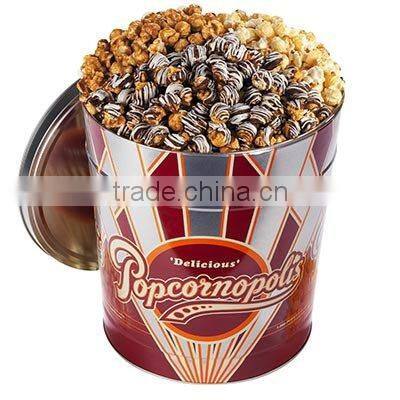 Semi-automatic Tin Can Seamer Sealing Machine For Round Popcorn Can Bucket Production Line