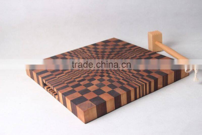 2016 new product eco friendly and organic wooden bread board cutting board