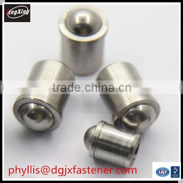 Ball Spring Plungers,CNC brass ball plunger,Flanged ball plunger