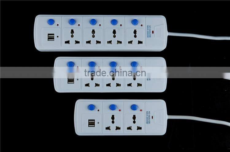 hot selling 4 usb power socket, switch socket, internal socket outlet