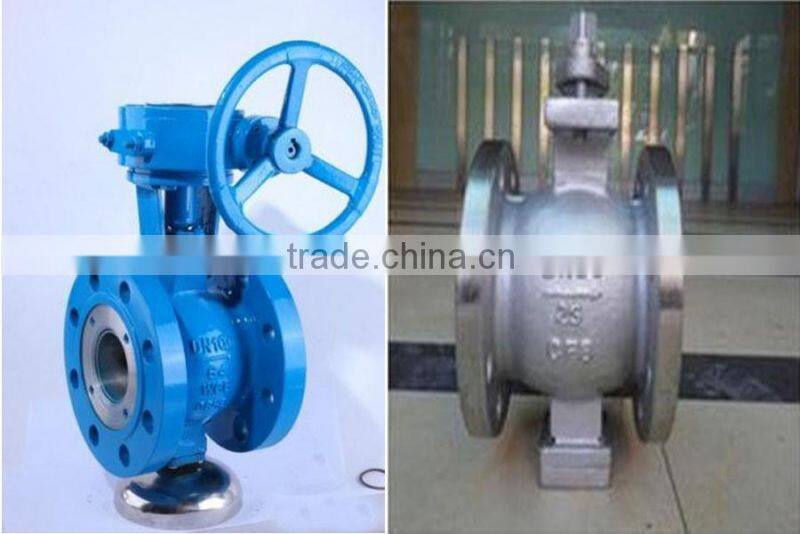 China factory supply carbon steel V type ball valve