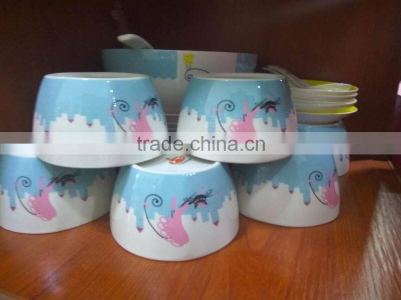 45% bone china Korea dinner set, wholesale for dinner set, low price dinner set
