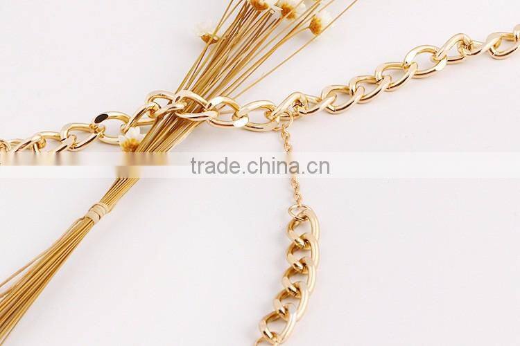 Saudi India wedding bridal gold chain bracelet rings