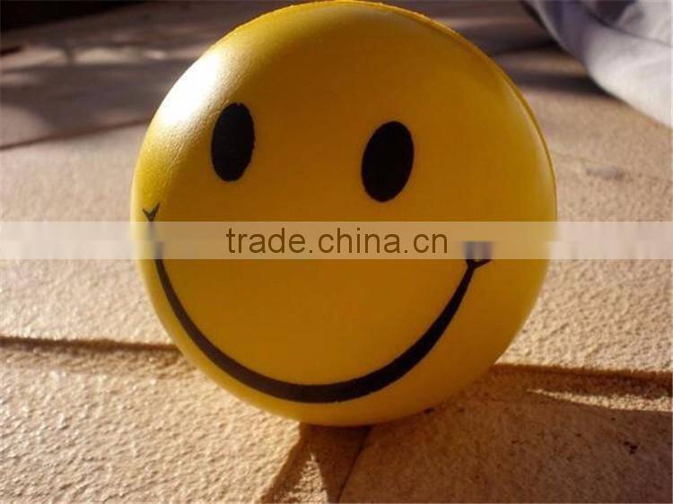 Hot selling printed cheap football shape PU foam stress ball for promotion