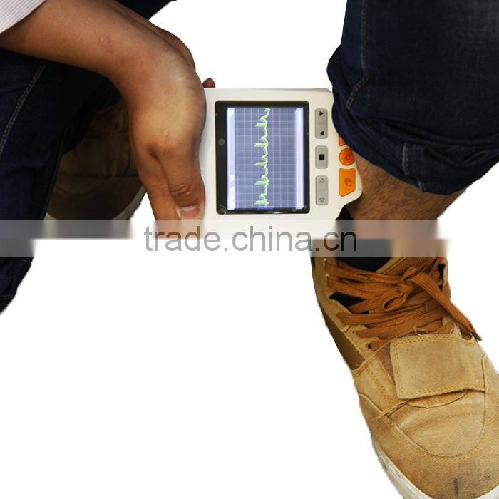 Portable Easy ECG EKG Handheld Heart Rate Monitor Sensor PRINCE 180D -Maggie