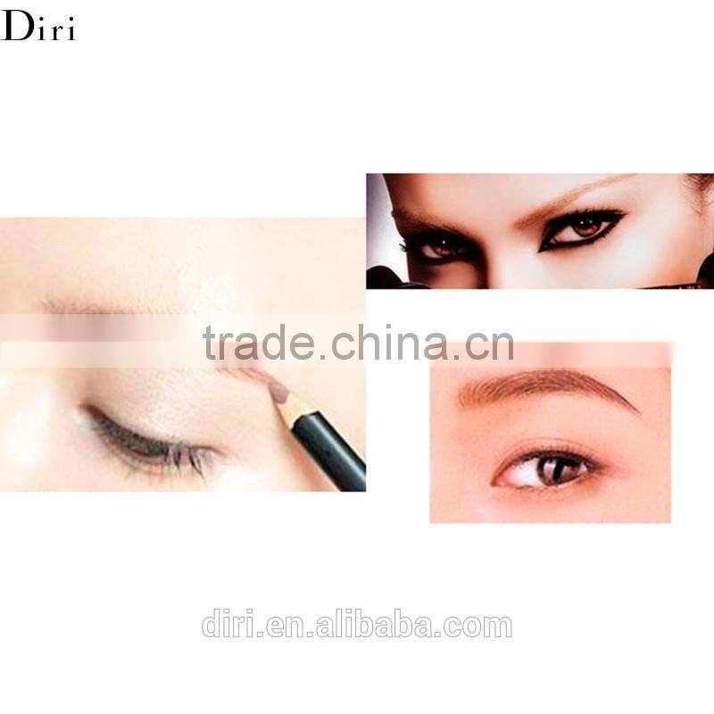 Luxury golden two sides eyebrow pencil with brush