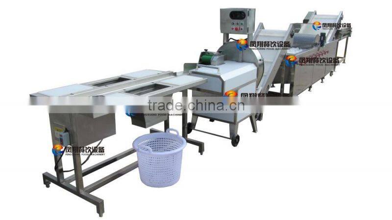 Super Asia Automatic Fruit and Vegetable Cutting Washing Drying Machine