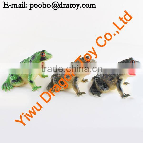Frog figurine,baby toy,made in yiwu china