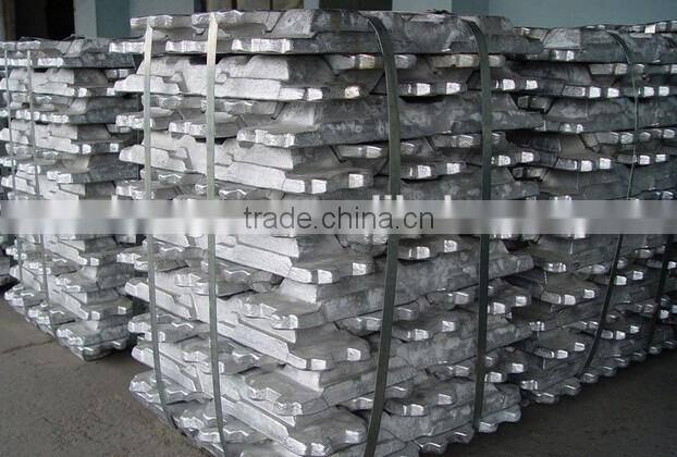 China manufacturer Zinc ingot ,2016 hot sale,low price