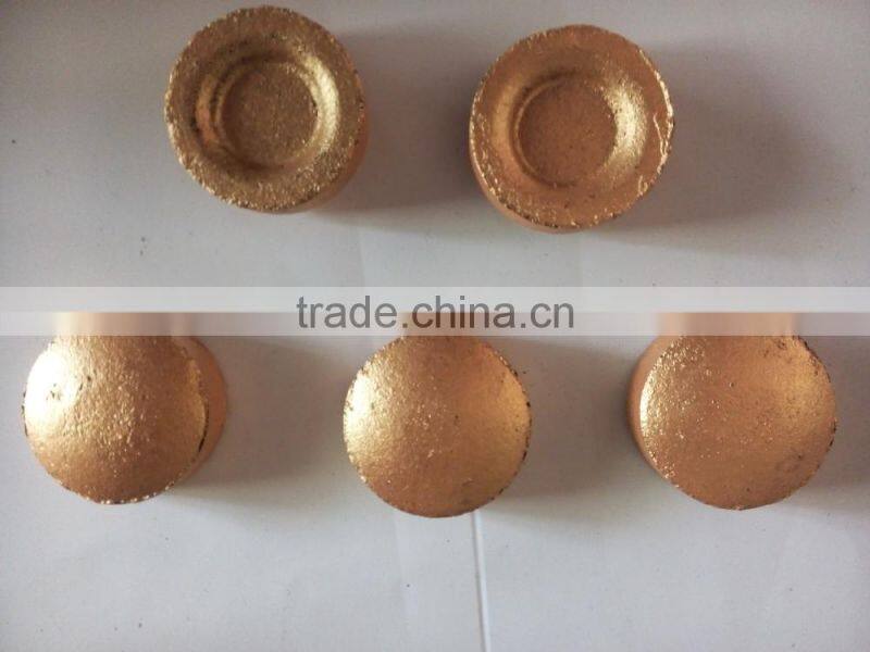 2015 hotsale golden color 33mm shisha charcoal