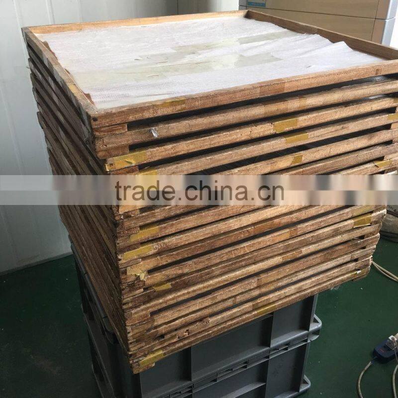 Custom silk screen machine transfers printing part