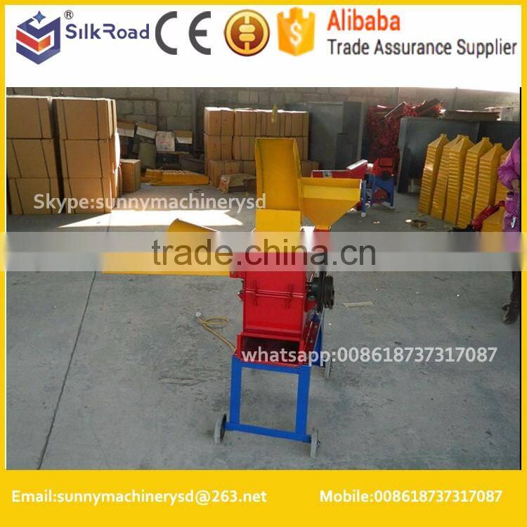 corn silage machinery Mini Chaff Cutter for sale