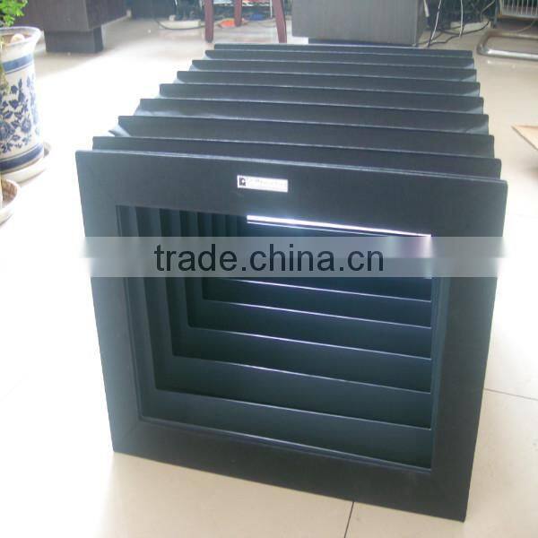 dustproof square type bellows cover
