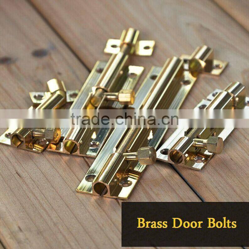 Factory supply high quality stainless steel door bolt, Brass door bolt, steel door bolt