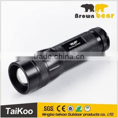 aluminum mini portable flashlight torch light