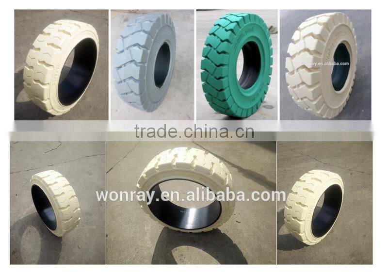 press-on solid tires for Passenger boarding bridge