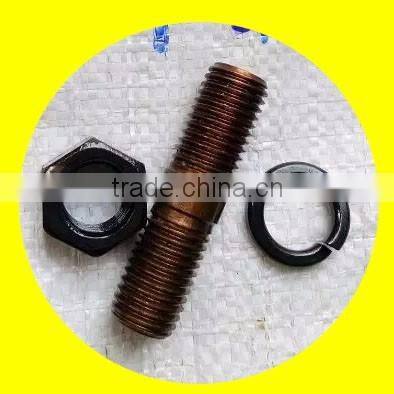 Round slotted nuts for tractor engine