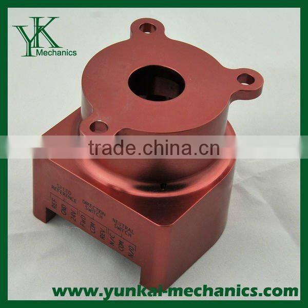 plastic cnc machining part made by turning machine
