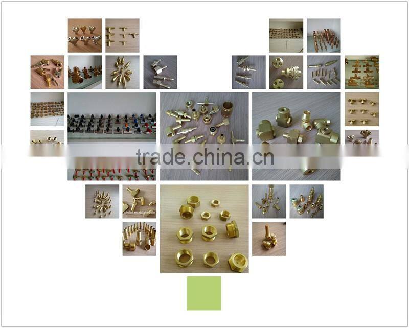 BSP,NPT, female ,3way ,forged Y-type brass connector,manifold connectors