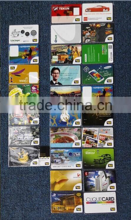 Factory Price Material pvc 125KHZ Smart cards pvc plastic Inlay sheet