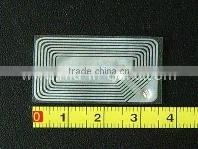 Programmable Passive HF 13.56mhz rfid wet inlay
