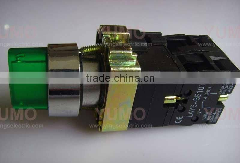 Push Button plastic bezel pushbutton switchLAY5-BK3365