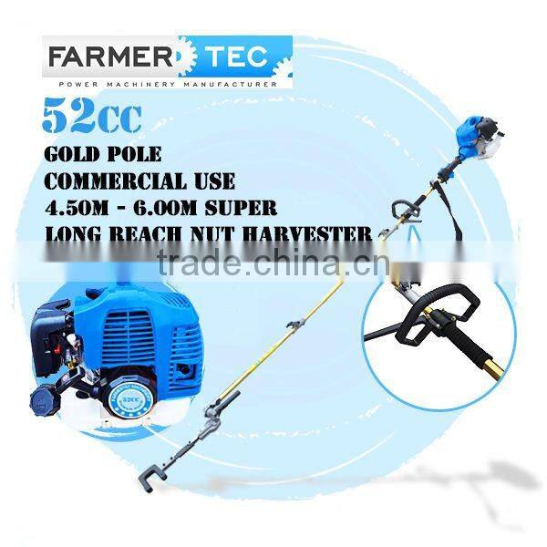 LONG RECH 26CC / 33CC / 43CC / 49CC / 52CC 52CC 2 STROKE GASOLINE NUT HARVESTER OLIVE SHAKER MACHINE