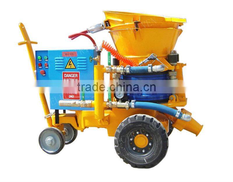 LZ-5A pneumatic anti-explosion mining and tunnel used dry shotcrete machine