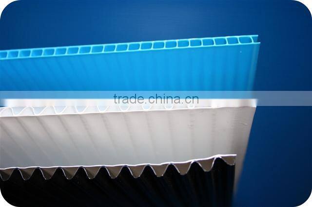 Custom Plastic Floor Protection Sheet / Plastic Wall Protection Sheet/ PP Hollow Sheet Manufacturer