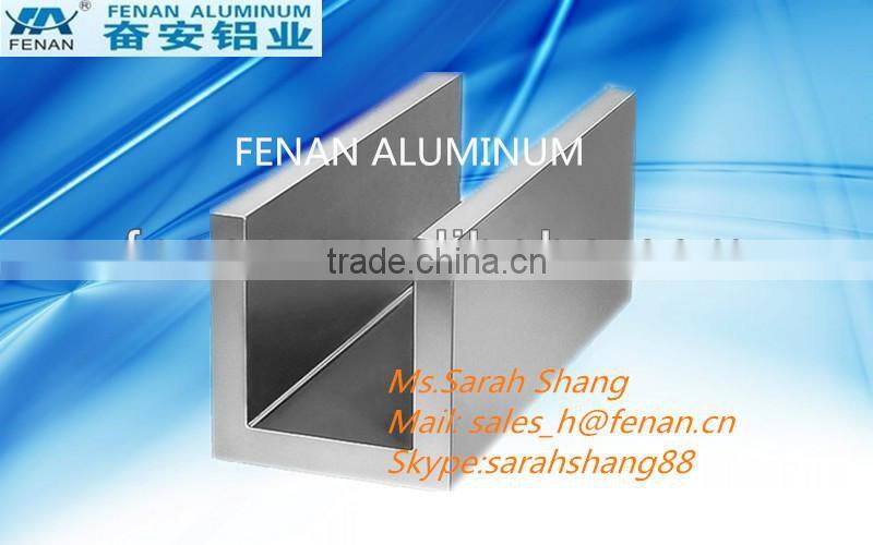 Custom Aluminium U-Profile With Holes