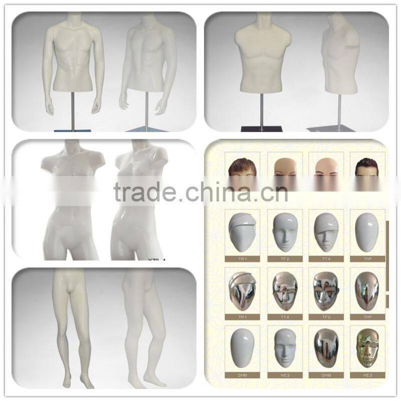 Fashion Display Fiberglass Jewelry Mannequins Stands