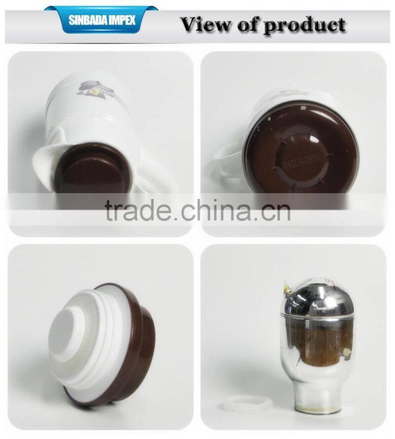 Factory direct 0.5L coffee thermos with glass inside