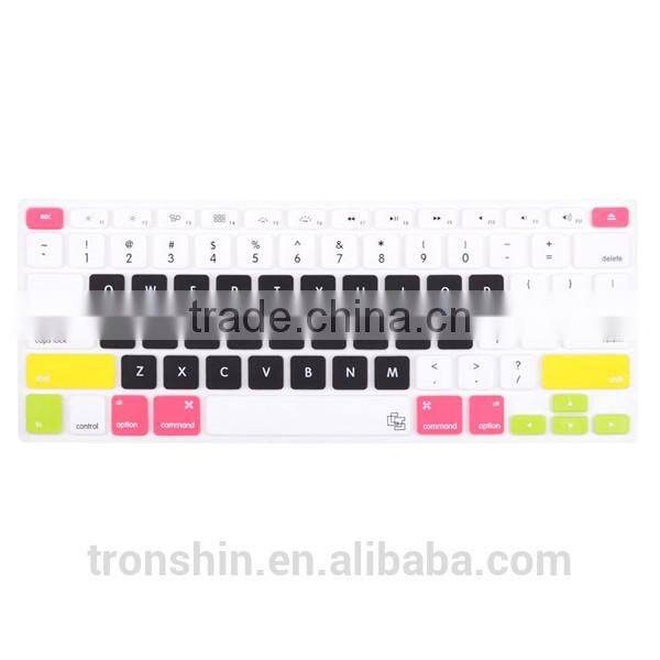 Silicone eco-friendly keyboard cover skin macbook pro 13 italian layout