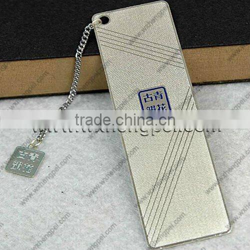 blue and white porcelain bookmark