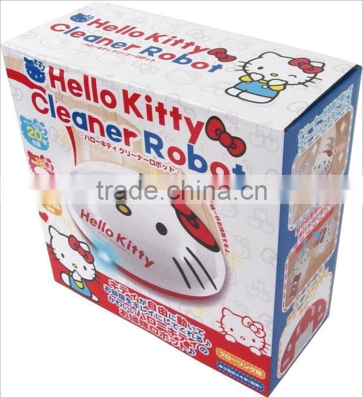 Fashion mini sweeper robot lazy hello Kitty type automatic sensor cordless broom robot