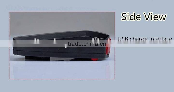 Smart Anti-theft Alarm Tailight Bicycle Rear Light Remote Control Wireless Bell Bicycle Taillight