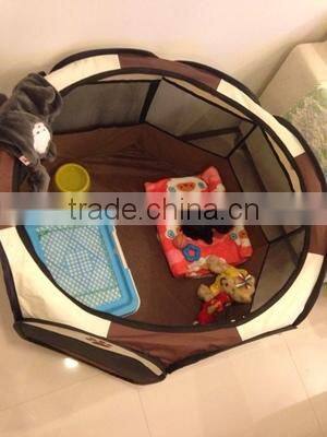 600D Oxford cloth Folding Dog Cage Pet Tent Octagonal pet fence