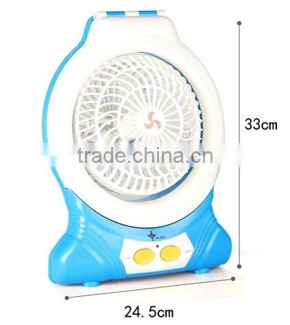 Supply Creative fashion Multifunctional mute big wind lamp fan