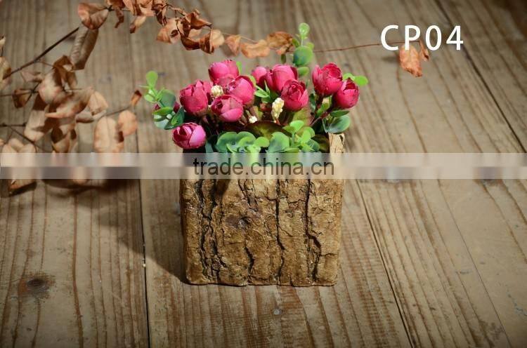 Factory hot sale indoor cement garden flower pot