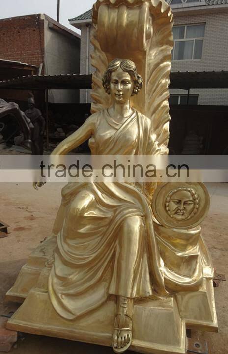casting stainless steel public garden sculpture for decoration use