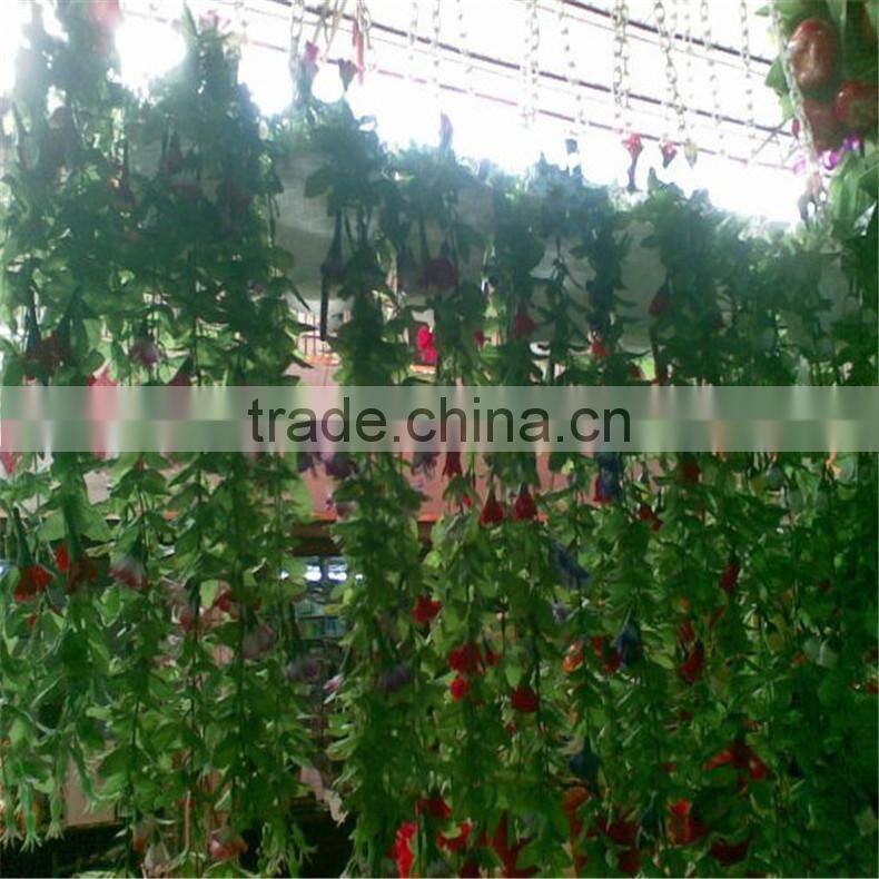 SJZJN 150 2015 Hot Sale Rattan Artificial Hanging Plants in Factory Price