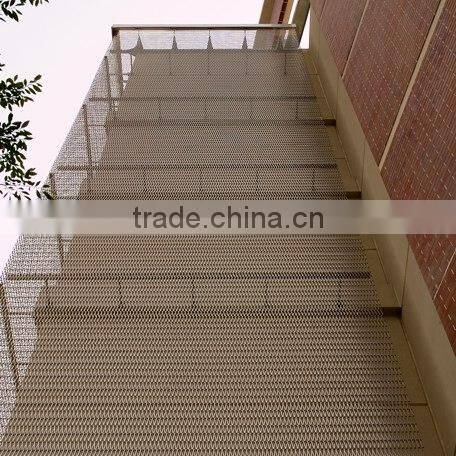 high quality wall drapery mesh for building material