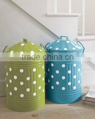 lovely trash can for decoration