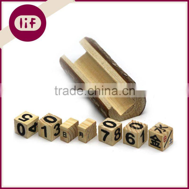 Creative Manual Wooden Calendar, Deco Manual Wooden Calendar, Decorative Wooden Calendar