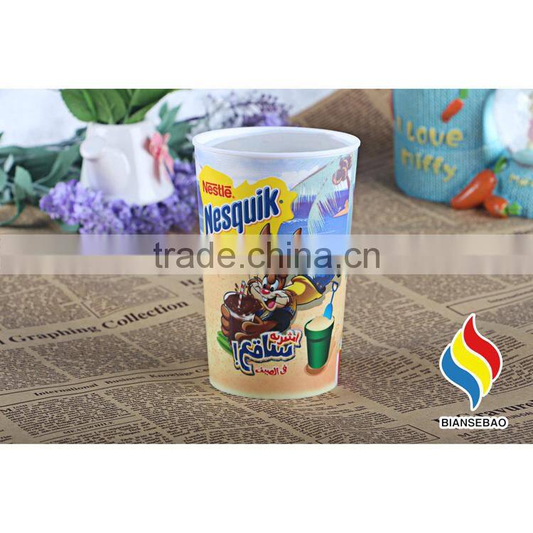 LFGB passed PP color changing kids cup with customized logo