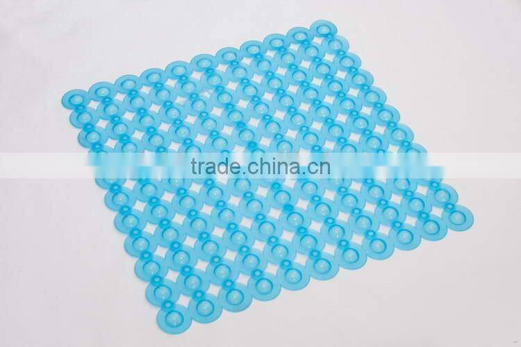 Top level non smell anti-slip pvc cork bath mat