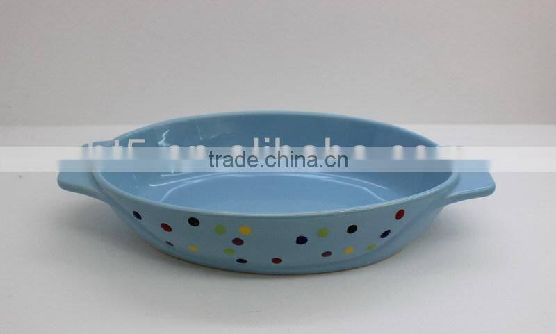 2013 new large ceramic pans and bakeware